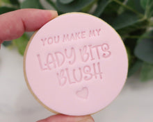 Load image into Gallery viewer, You Make My Lady Bits Blush Fondant Cookie Stamp - Made in the UK with Love  from House of Toot Sweet - Just £5! Shop now at House of Toot Sweet
