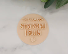 Load image into Gallery viewer, You Make My Lady Bits Blush Fondant Cookie Stamp - Made in the UK with Love  from House of Toot Sweet - Just £5! Shop now at House of Toot Sweet
