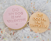 Load image into Gallery viewer, My Dog Is My Valentine Fondant Cookie Stamp - Made in the UK with Love  from House of Toot Sweet - Just £5! Shop now at House of Toot Sweet
