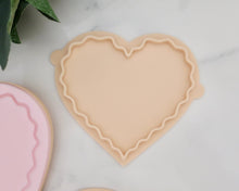 Load image into Gallery viewer, Wavy Heart Fondant Stamp and Cutter - Made in the UK with Love  from House of Toot Sweet - Just £6! Shop now at House of Toot Sweet
