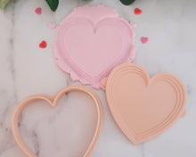 Load image into Gallery viewer, Heartbeat Fondant Embosser and Cutter - Made in the UK with Love  from House of Toot Sweet - Just £6! Shop now at House of Toot Sweet
