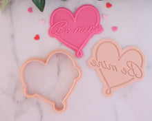 Load image into Gallery viewer, Be Mine Fondant Embosser and Cutter - Made in the UK with Love  from House of Toot Sweet - Just £6! Shop now at House of Toot Sweet
