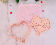 Load image into Gallery viewer, Be Mine Fondant Embosser and Cutter - Made in the UK with Love  from House of Toot Sweet - Just £6! Shop now at House of Toot Sweet
