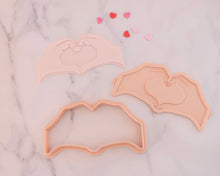 Load image into Gallery viewer, Heart Hands Fondant Embosser and Cutter - Made in the UK with Love  from House of Toot Sweet - Just £6.50! Shop now at House of Toot Sweet
