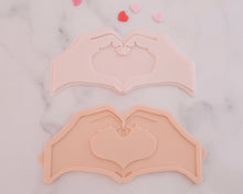 Load image into Gallery viewer, Heart Hands Fondant Embosser and Cutter - Made in the UK with Love  from House of Toot Sweet - Just £6.50! Shop now at House of Toot Sweet
