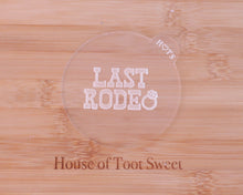 Load image into Gallery viewer, Last Rodeo Fondant Embosser - Made in the UK with Love  from House of Toot Sweet - Just £6.50! Shop now at House of Toot Sweet
