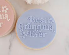 Load image into Gallery viewer, Best Grandma Ever Retro Fondant Embosser - Made in the UK with Love  from House of Toot Sweet - Just £6.50! Shop now at House of Toot Sweet
