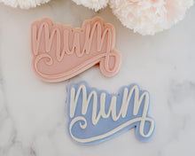 Load image into Gallery viewer, Mum Fondant Embosser / Cutter - Made in the UK with Love  from House of Toot Sweet - Just £6.50! Shop now at House of Toot Sweet
