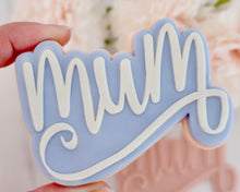 Load image into Gallery viewer, Mum Fondant Embosser / Cutter - Made in the UK with Love  from House of Toot Sweet - Just £6.50! Shop now at House of Toot Sweet
