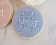 Load image into Gallery viewer, Simply The Best Fondant Embosser - Made in the UK with Love  from House of Toot Sweet - Just £6.50! Shop now at House of Toot Sweet
