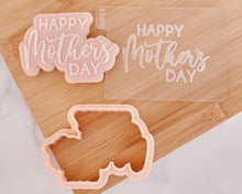 Load image into Gallery viewer, Happy Mother&#39;s Day Fondant Embosser / Cutter - Made in the UK with Love  from House of Toot Sweet - Just £6.50! Shop now at House of Toot Sweet
