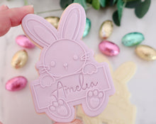 Load image into Gallery viewer, Easter Bunny Plaque Fondant Embosser / Cutter - Made in the UK with Love  from House of Toot Sweet - Just £6.50! Shop now at House of Toot Sweet
