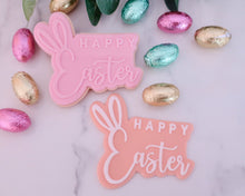 Load image into Gallery viewer, Happy Easter Bunny Ears Fondant Embosser / Cutter - Made in the UK with Love  from House of Toot Sweet - Just £6.50! Shop now at House of Toot Sweet
