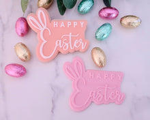 Load image into Gallery viewer, Happy Easter Bunny Ears Fondant Embosser / Cutter - Made in the UK with Love  from House of Toot Sweet - Just £6.50! Shop now at House of Toot Sweet
