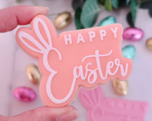 Load image into Gallery viewer, Happy Easter Bunny Ears Fondant Embosser / Cutter - Made in the UK with Love  from House of Toot Sweet - Just £6.50! Shop now at House of Toot Sweet
