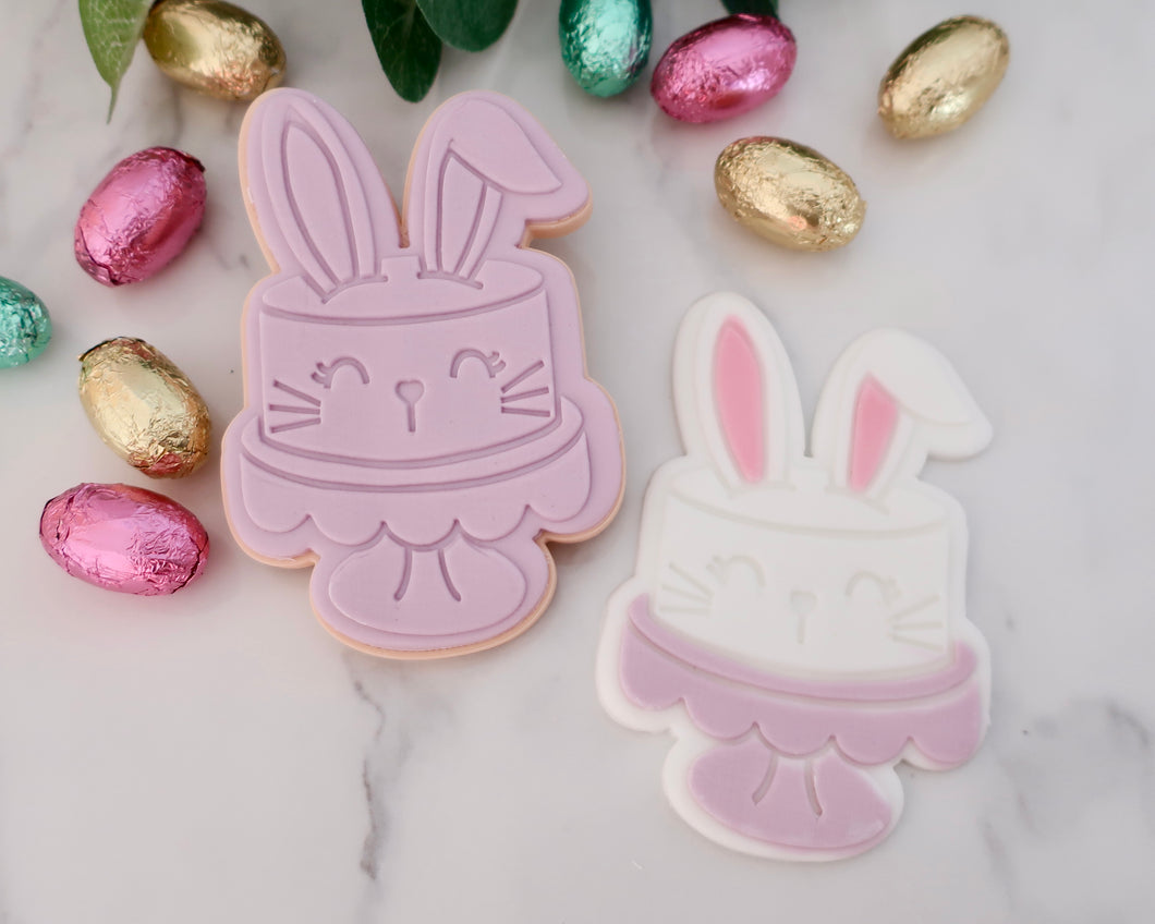 Bunny Easter Cake Fondant Embosser / Cutter - Made in the UK with Love  from House of Toot Sweet - Just £6.50! Shop now at House of Toot Sweet