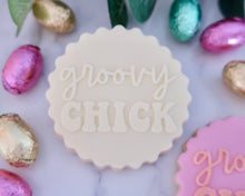 Load image into Gallery viewer, Groovy Chick Fondant Cookie Embosser - Made in the UK with Love  from House of Toot Sweet - Just £6.50! Shop now at House of Toot Sweet
