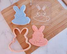 Load image into Gallery viewer, Easter Bunny Carrot Plaque Fondant Embosser / Cutter - Made in the UK with Love  from House of Toot Sweet - Just £6.50! Shop now at House of Toot Sweet
