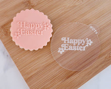 Load image into Gallery viewer, Happy Easter Retro Fondant Cookie Embosser - Made in the UK with Love  from House of Toot Sweet - Just £6.50! Shop now at House of Toot Sweet
