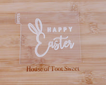 Load image into Gallery viewer, Happy Easter Bunny Ears Fondant Embosser / Cutter - Made in the UK with Love  from House of Toot Sweet - Just £6.50! Shop now at House of Toot Sweet
