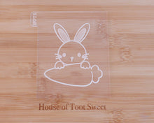 Load image into Gallery viewer, Easter Bunny Carrot Plaque Fondant Embosser / Cutter - Made in the UK with Love  from House of Toot Sweet - Just £6.50! Shop now at House of Toot Sweet
