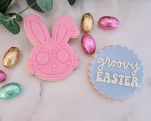 Load image into Gallery viewer, Groovy Bunny Fondant Embosser / Cutter - Made in the UK with Love  from House of Toot Sweet - Just £6.50! Shop now at House of Toot Sweet
