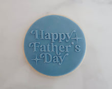 Load image into Gallery viewer, Happy Father&#39;s Day Retro Fondant Cookie Embosser - Made in the UK with Love  from House of Toot Sweet - Just £6.50! Shop now at House of Toot Sweet
