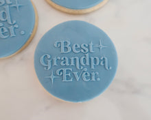 Load image into Gallery viewer, Best Grandpa Ever Retro Fondant Cookie Embosser - Made in the UK with Love  from House of Toot Sweet - Just £6.50! Shop now at House of Toot Sweet
