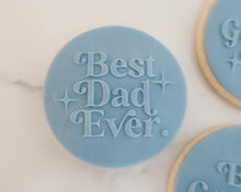 Load image into Gallery viewer, Best Dad Ever Retro Fondant Cookie Embosser - Made in the UK with Love  from House of Toot Sweet - Just £6.50! Shop now at House of Toot Sweet
