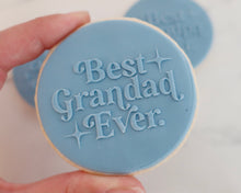 Load image into Gallery viewer, Best Grandad Ever Retro Fondant Cookie Embosser - Made in the UK with Love  from House of Toot Sweet - Just £6.50! Shop now at House of Toot Sweet
