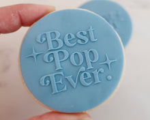 Load image into Gallery viewer, Best Pop Ever Retro Fondant Cookie Embosser - Made in the UK with Love  from House of Toot Sweet - Just £6.50! Shop now at House of Toot Sweet
