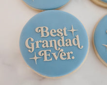 Load image into Gallery viewer, Best Grandad Ever Retro Fondant Cookie Embosser - Made in the UK with Love  from House of Toot Sweet - Just £6.50! Shop now at House of Toot Sweet
