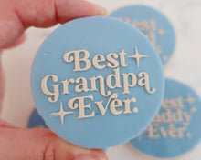 Load image into Gallery viewer, Best Grandpa Ever Retro Fondant Cookie Embosser - Made in the UK with Love  from House of Toot Sweet - Just £6.50! Shop now at House of Toot Sweet
