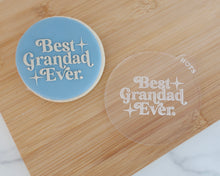 Load image into Gallery viewer, Best Grandad Ever Retro Fondant Cookie Embosser - Made in the UK with Love  from House of Toot Sweet - Just £6.50! Shop now at House of Toot Sweet
