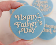 Load image into Gallery viewer, Happy Father&#39;s Day Retro Fondant Cookie Embosser - Made in the UK with Love  from House of Toot Sweet - Just £6.50! Shop now at House of Toot Sweet
