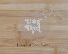 Load image into Gallery viewer, Dog Dad Retro Fondant Cookie Embosser - Made in the UK with Love  from House of Toot Sweet - Just £6.50! Shop now at House of Toot Sweet
