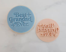 Load image into Gallery viewer, Best Grandad Ever Cookie Stamp - Made in the UK with Love  from House of Toot Sweet - Just £5! Shop now at House of Toot Sweet
