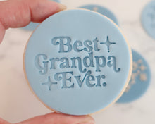 Load image into Gallery viewer, Best Grandpa Ever Cookie Stamp - Made in the UK with Love  from House of Toot Sweet - Just £5! Shop now at House of Toot Sweet
