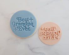 Load image into Gallery viewer, Best Grandpa Ever Cookie Stamp - Made in the UK with Love  from House of Toot Sweet - Just £5! Shop now at House of Toot Sweet
