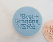 Load image into Gallery viewer, Best Grandpa Ever Cookie Stamp - Made in the UK with Love  from House of Toot Sweet - Just £5! Shop now at House of Toot Sweet
