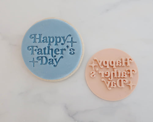 Happy Fathers Day Cookie Stamp - Made in the UK with Love  from House of Toot Sweet - Just £5! Shop now at House of Toot Sweet