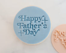 Load image into Gallery viewer, Happy Fathers Day Cookie Stamp - Made in the UK with Love  from House of Toot Sweet - Just £5! Shop now at House of Toot Sweet
