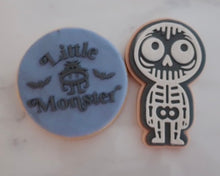 Load image into Gallery viewer, Skelee skeleton Cookie Embosser / Cutter - Made in the UK with Love  from House of Toot Sweet - Just £6! Shop now at House of Toot Sweet
