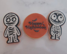 Load image into Gallery viewer, Happy Halloween Retro Cookie &amp; Cupcake Embosser - Made in the UK with Love  from House of Toot Sweet - Just £6.50! Shop now at House of Toot Sweet
