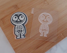 Load image into Gallery viewer, Skelee skeleton Cookie Embosser / Cutter - Made in the UK with Love  from House of Toot Sweet - Just £6! Shop now at House of Toot Sweet
