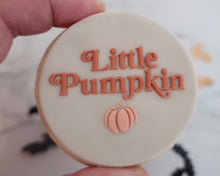 Load image into Gallery viewer, Little Pumpkin Cookie &amp; Cupcake Embosser - Made in the UK with Love  from House of Toot Sweet - Just £6.50! Shop now at House of Toot Sweet
