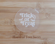 Load image into Gallery viewer, Trick or Treat Retro Cookie &amp; Cupcake Embosser - Made in the UK with Love  from House of Toot Sweet - Just £6.50! Shop now at House of Toot Sweet
