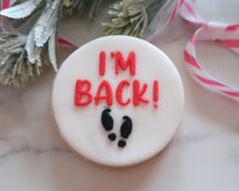 Load image into Gallery viewer, I&#39;m Back Footprints Fondant  Embosser - Made in the UK with Love  from House of Toot Sweet - Just £6.50! Shop now at House of Toot Sweet
