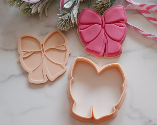 Bow Fondant Embosser and Cutter - Made in the UK with Love  from House of Toot Sweet - Just £6.50! Shop now at House of Toot Sweet