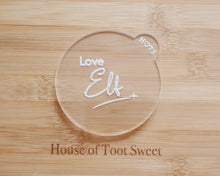 Load image into Gallery viewer, Love Elf Fondant  Embosser - Made in the UK with Love  from House of Toot Sweet - Just £6! Shop now at House of Toot Sweet
